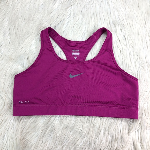 Nike Other - Nike Pro Pink Racerback Sports Bra